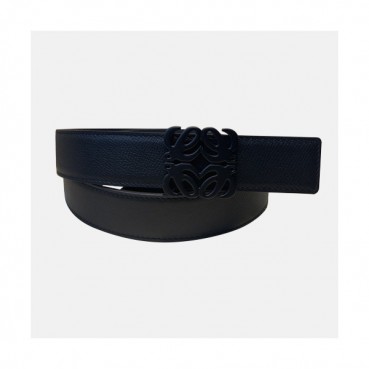 Loevve 2020 Women's Leather Belt - 로에베 2020 여성용 레더 벨트,LOEBT0047.Size(3.2cm).블랙