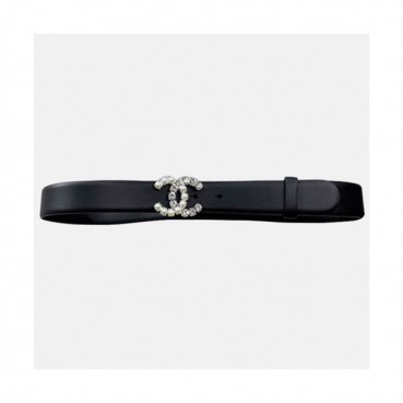Chanel 2020 Women's Leather Belt - 샤넬 2020 여성용 레더 벨트,3cm블랙