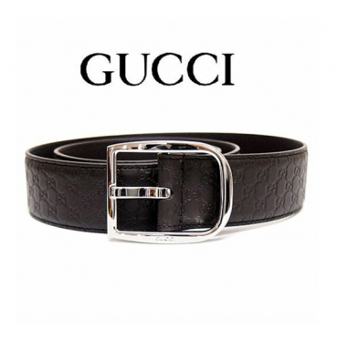 구찌 남성 마이크로 시마 브라운 벨트 - Gucci Mens Brown Belts 