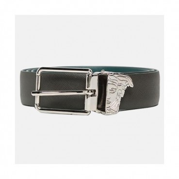 Versace  Mens Leather Belt - 베르사체   남성용 레더 벨트 VERBT0045,그린