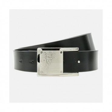 Versace  Mens Leather Belt - 베르사체  남성용 레더 벨트 VERBT0033,블랙