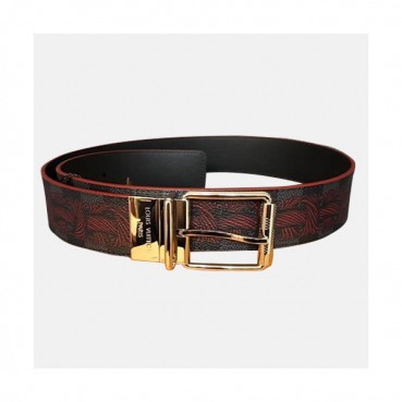  루이비통  남성용 레더 벨트 LOUBT0094,블랙