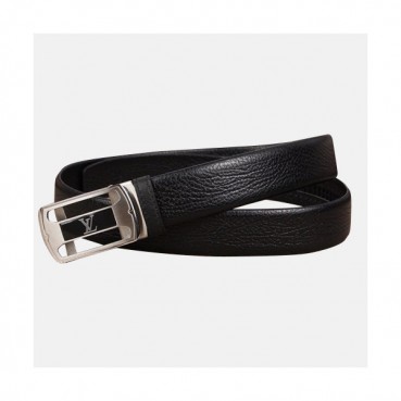Louis vuitton  Mens Leather Belt - 루이비통 2019 남성용 레더 벨트 LOUBT0082,Size(3.5cm),금장,은장