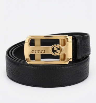 Gucci Mens Leather Belt - 구찌  남성용 레더 벨트 GUBT0075.Size