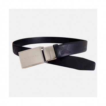 Burberry 2019 Mens Leather Belt - 버버리 2019 남성용 레더 벨트 BURBT0019.Size(3.4cm),블랙