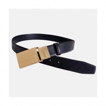 Burberry 2019 Mens Leather Belt - 버버리 2019 남성용 레더 벨트 BURBT0018.Size(3.4cm),블랙