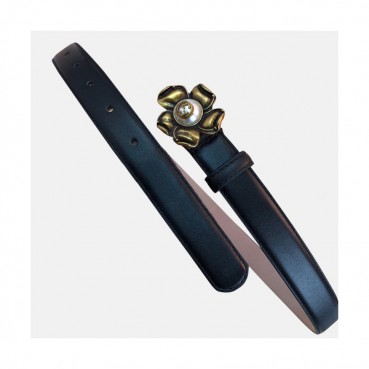Gucci 2019 Ladies Leather Belt - 구찌 2019 여성용 레더 벨트 GUBT0065.Size(2.5cm).블랙