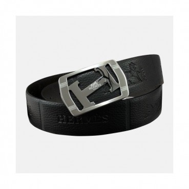 Hermes 2019 Mens Leather Belt - 에르메스 2019 남성용 레더 벨트 HERBT0062.Size(3.8cm),브라운금장,블랙은장