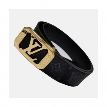 Louis vuitton 2019 Mens Reversible Leather Belt - 루이비통 2019 남성용 리버시블 레더 벨트 LOUBT0065,Size(3.8cm),블랙