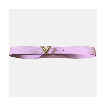 Louis vuitton 2019 Ladies Leather Belt - 루이비통 2019 여성용 레더 벨트 LOUBT0063.Size(3.0cm).핑크
