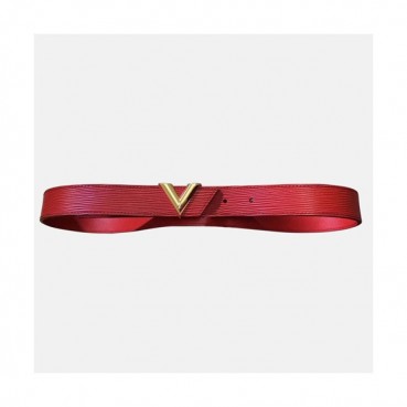 Louis vuitton 2019 Ladies Leather Belt - 루이비통 2019 여성용 레더 벨트 LOUBT0062.Size(3.0cm).레드