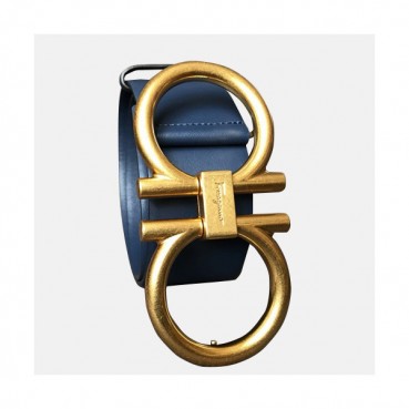 Salvatore Ferragamo 2019 Ladies Leather Belt - 살바토레 페라가모 2019 여성용 레더 벨트 FERB0021.Size(6.0cm).블루