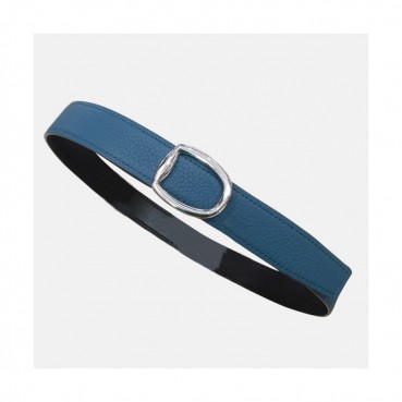 Hermes 2019 Mm/Wm Reversible Leather Belt - 에르메스 2019 남여공용 리버시블 레더 벨트 HERBT0057,Size(3.2cm),블루