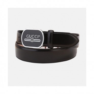 Gucci 2019 Mens Leather Belt - 구찌 2019 남성용 레더 벨트 GUBT0061.Size(3.5cm).블랙
