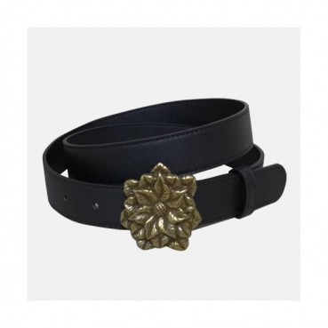 Gucci 2019 Ladies Leather Belt - 구찌 2019 여성용 레더 벨트 GUBT0057.Size(3.0cm).블랙