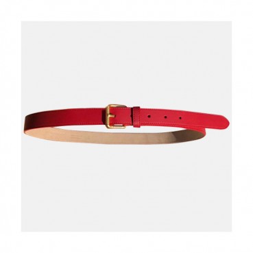 Burberry 2019 Ladies Leather Belt - 버버리 2019 여성용 레더 벨트 BURBT0014.Size(2.5cm).레드