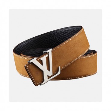 Louis vuitton 2019 Mens Rhinoceros Leather Belt - 루이비통 2019 남성용 코뿔소 레더 벨트 LOUBT0058.브라운(금장),브라운(은장)