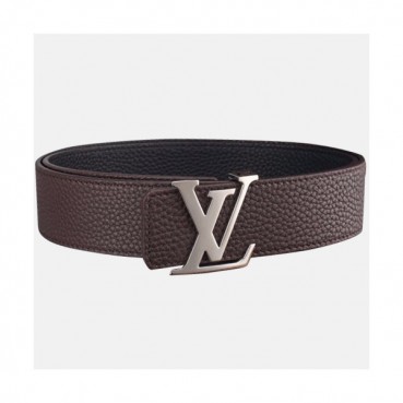 Louis vuitton 2019 Mens Reversible Leather Belt - 루이비통 2019 남성용 리버서블 레더 벨트 LOUBT0053.Size(4.0cm).브라운+블랙