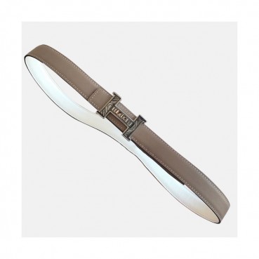 Hermes 2019 Ladies Constance Buckle Leather Belt - 에르메스 2019 여성용 콘스탄스 버클 레더 벨트 HERBT0055.Size(2.4cm),그레이