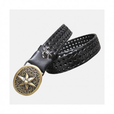 Chrome Hearts 2019 Mens Reversible Leather Belt - 크롬하츠 2019 남성용 리버시블 레더 벨트 CHRBT0003.블랙