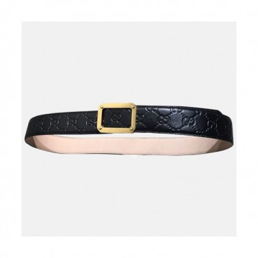 Gucci 2019 Mens Leather Belt - 구찌 2019 남성용 레더 벨트 GUBT0054.Size(3.8cm).블랙