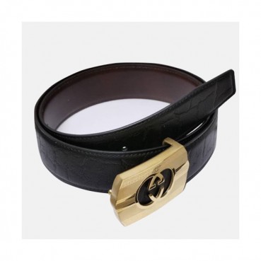 Gucci 2019 Mens Leather Belt - 구찌 2019 남성용 레더 벨트 GUBT0053.Size(3.8cm),블랙