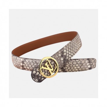 Louis vuitton 2019 Mens Leather Belt - 루이비통 2019 남성용  레더 벨트 LOUBT0049.블랙은장,그레이금장