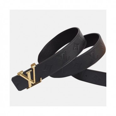 Louis vuitton 2019 Mens Leather Belt - 루이비통 2019 남성용  레더 벨트 LOUBT0047.Size(4.0cm).블랙