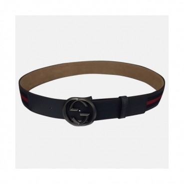 Gucci 2019 Mens Leather Belt - 구찌 2019 남성용 레더 벨트 GUBT0048.Size(4.0cm),다크네이비
