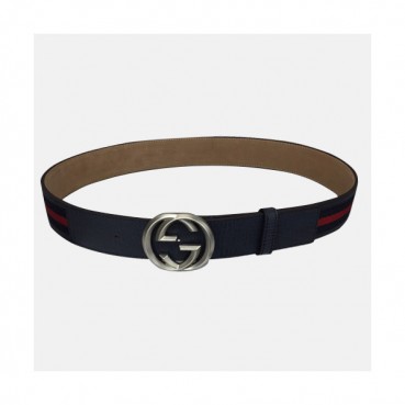 Gucci 2019 Mens Leather Belt - 구찌 2019 남성용 레더 벨트 GUBT0047.Size(4.0cm),다크네이비
