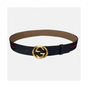 Gucci 2019 Mens Leather Belt - 구찌 2019 남성용 레더 벨트 GUBT0046.Size(4.0cm),다크네이비