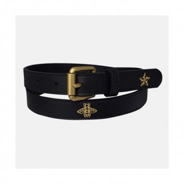 Gucci 2019 Ladies Leather Belt - 구찌 2019 여성용 레더 벨트 GUBT0042.Size(2.0cm).블랙