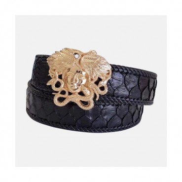 Versace 2019 Mens Leather Belt - 베르사체 2019  남성용 레더 벨트 VERBT0010.Size(3.8cm),블랙금장,블랙은장