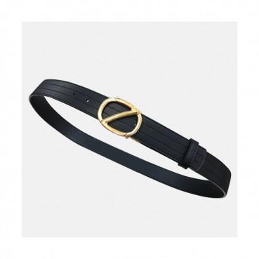 Ermenegildo Zegna 2019 Mens  Leather Belt - 에르메네질도 제냐 2019 남성용 레더 벨트 ZEGBT0002.Size(3.5cm).블랙금장