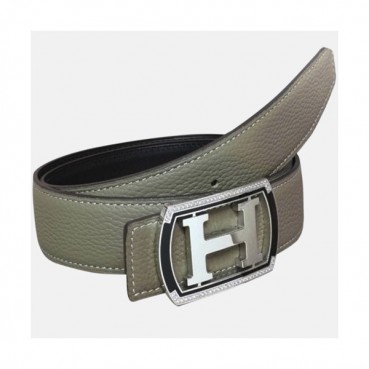 Hermes 2019 Mm/Wm Leather Belt - 에르메스 2019 남여공용 레더 벨트 HERBT0046.그레이