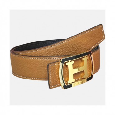 Hermes 2019 Mm/Wm Leather Belt - 에르메스 2019 남여공용 레더 벨트 HERBT0042.브라운