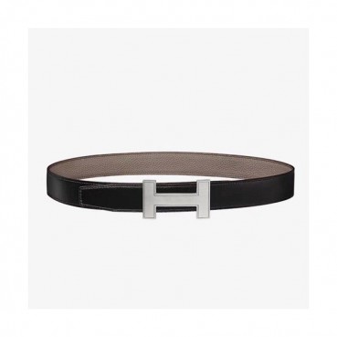 Hermes 2019 Mm/Wm Reversible Leather Belt - 에르메스 2019 남여공용 리버시블 레더 벨트 HERBT0037.Size(3.2cm).카키브라운