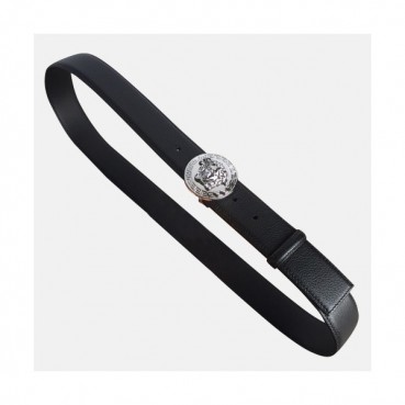Versace 2019 Mens Leather Belt - 베르사체 2019  남성용  레더 벨트 VERBT0008.Size(3.8cm).블랙