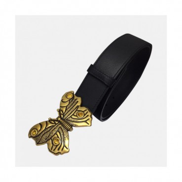 Gucci 2019 Ladies Leather Belt - 구찌 2019 여성용 레더 벨트 GUBT0035.Size(3.8cm).블랙