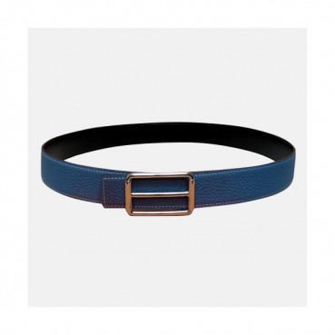 Hermes 2019 Mens Leather Belt - 에르메스 2019 남성용 레더 벨트 HERBT0036.Size(3.8cm).블루