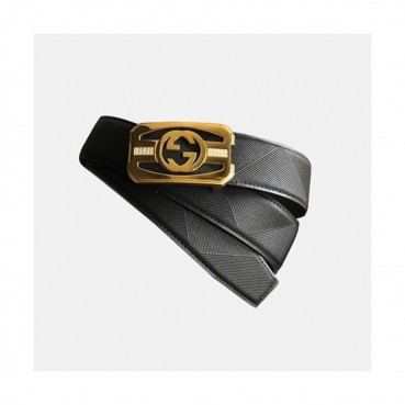 Gucci 2019 Mens Leather Belt - 구찌 2019 남성용 레더 벨트 GUBT0026.Size(4.0cm).블랙