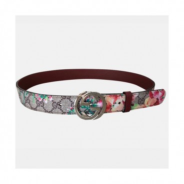 Gucci 2019 Ladies Leather Belt - 구찌 2019 여성용 레더 벨트 GUBT0018.Size(3.4cm).레드
