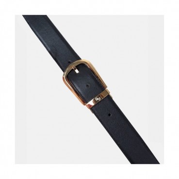 Montblanc 2019 Mens Leather Belt - 몽블랑 2019 남성용 레더 벨트 MONBT0001.Size(3.5cm).블랙