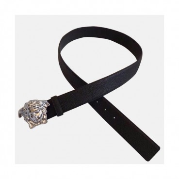 Versace 2019 Mens Leather Belt - 베르사체 2019  남성용  레더 벨트 VERBT0002.Size(3.8cm).블랙