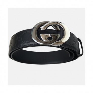 Gucci 2019 Mens Leather Belt - 구찌 2019 남성용 레더 벨트 GUBT0002.Size(4.0cm).블랙