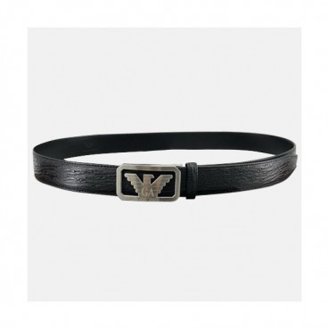 Armani 2019 Mens Leather Belt - 알마니 2019  남성용 레더 벨트 ARMBT0002.Size(3.5cm),블랙