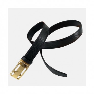 Louis vuitton 2019 Mens Initial Logo Buckle Leather Belt - 루이비통 2019 남성용 이니셜 로고 버클 레더 벨트 LOUBT0006.Size(3.5cm).블랙