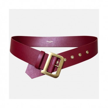Christian Dior 2019 Mm/Wm Leather Belt - 크리스챤 디올 2019 남여공용 레더 벨트 DIOBT0001,Size(5.0CM).레드