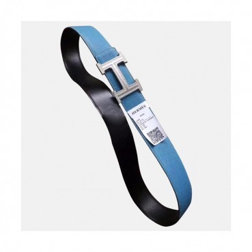Hermes 2019 Mens Reversible Leather Belt - 에르메스 2019 남성용 리버시블 레더 벨트 HERBT0020.Size(3.8cm).블루