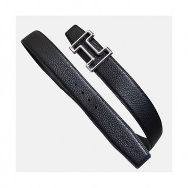 Hermes 2019 Mens Reversible Leather Belt - 에르메스 2019 남성용 리버시블 레더 벨트 HERBT0012.Size(3.8cm).블랙